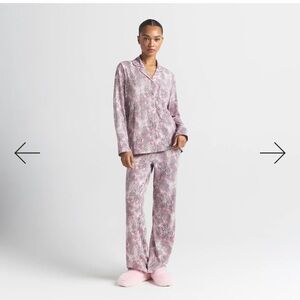 SKIMS Valentine Shop 2026 Pajama Long Sleeve Long Pant Set